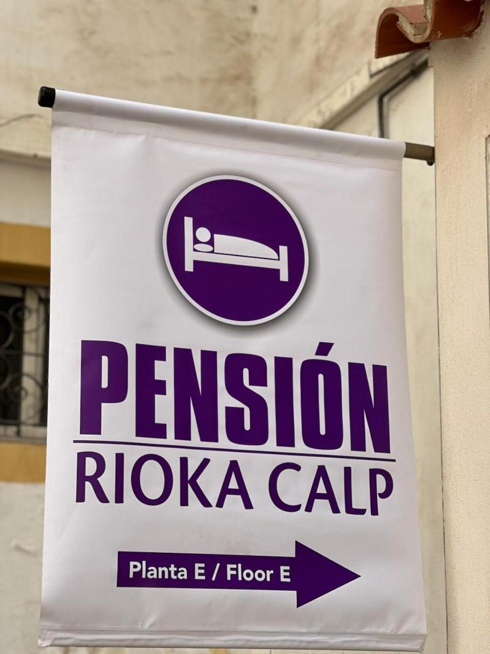 Pension Rioka Calpe Bagian luar foto
